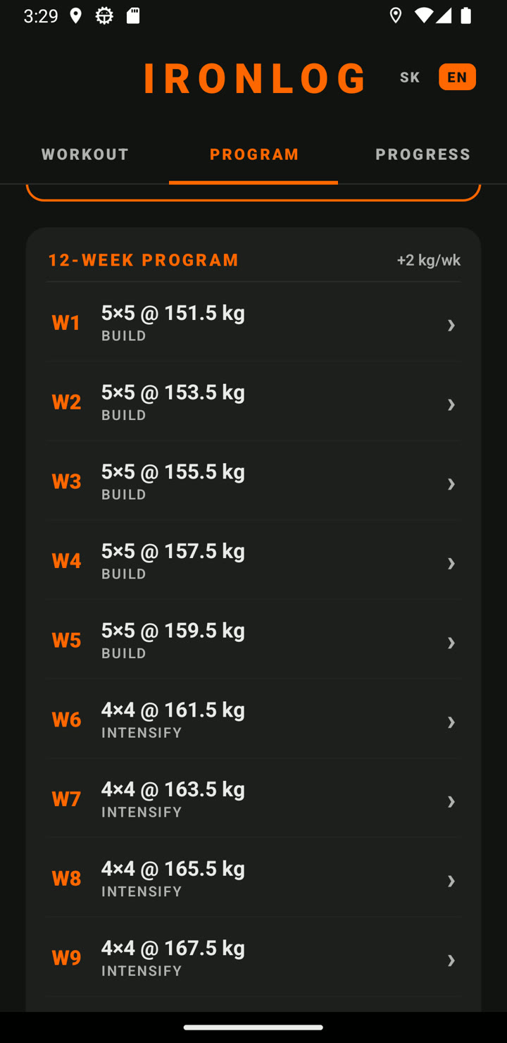 12-week deadlift plan with weekly increments